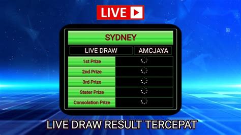 live draw sdy tercepat - portal result sydney